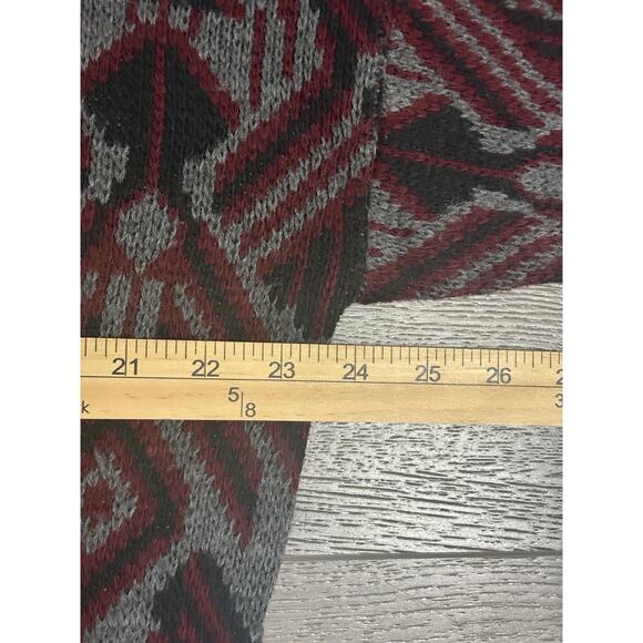 Gaetex Geometric Knit Sweater Sweatshirt Casual Preppy Knitwear - Men’s Medium - Picture 5 of 8